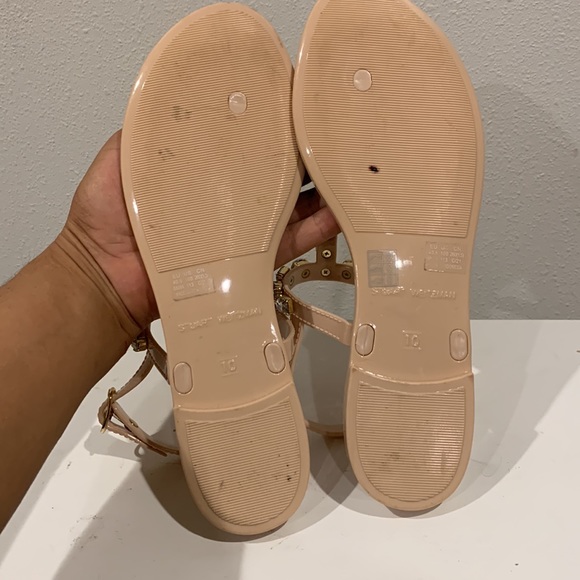 STUART WEITZMAN JAIDE THONG SANDLES RHINESTONES WOMENS SIZE 10 - Picture 7 of 8